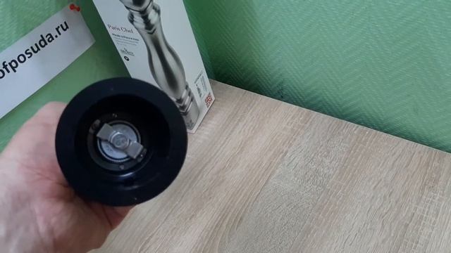 Мельница для перца «Париж»; металл; H=30см; серебристый PEUGEOT арт 24850 смотреть онлайн