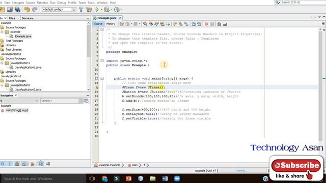 Introduction to GUI in java| Using Swing (Hindi/Urdu) смотреть онлайн