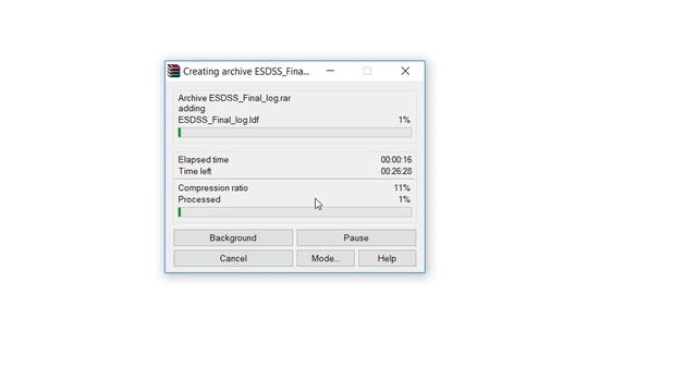 How to backup large database files using compression смотреть онлайн