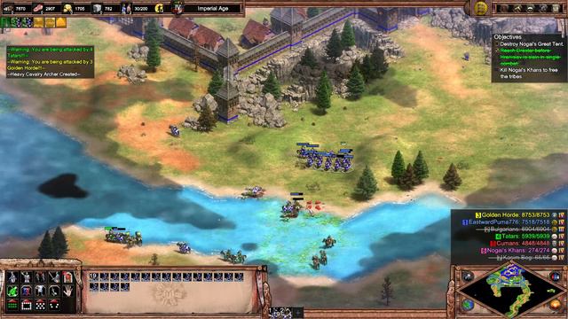 Age of Empires II - Definitive Edition - Campaign Ivaylo - Tsar of the Bulgars Part #1 смотреть онлайн