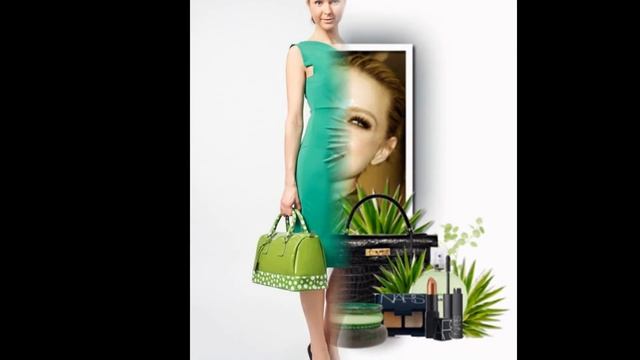 ЗЕЛЕНОЕ ПЛАТЬЕ - фото - 2019 / Green dress - Photo смотреть онлайн