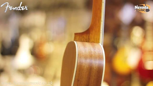 Fender Mino'Aka Concert Style Ukulele - Quick Look @ Nevada Music UK смотреть онлайн