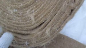 Льноватин или джут межвенцовый. Сравнение