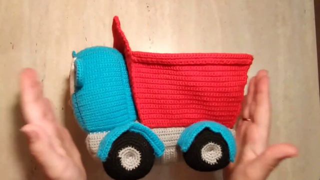Маленький Лёва Грузовичок крючком появился!!!! Размеры.