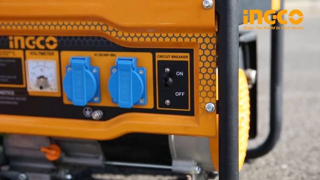 GENERATEUR ELECTRIQUE A ESSENCE 2,8KVA - 220V GE30005 смотреть онлайн