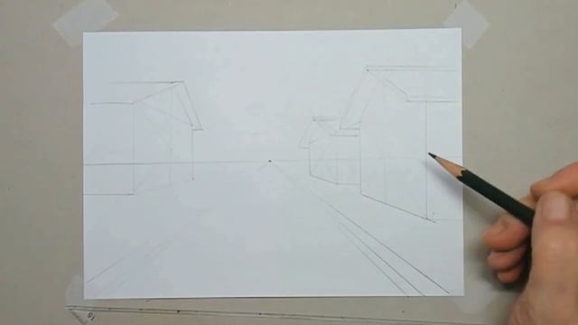 STREET perspective drawing 8th Grade смотреть онлайн