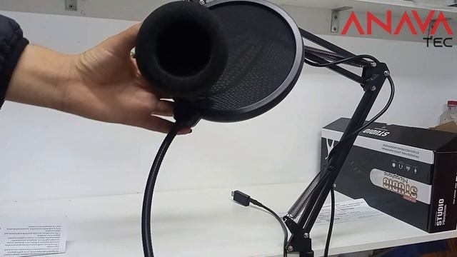 Como ARMAR E INSTALAR Kit Micrófono BM800 - Anavatec