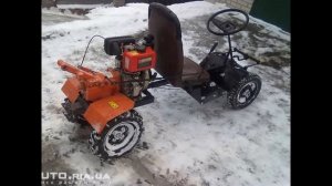 Адаптер к мотоблоку с передний приставкай