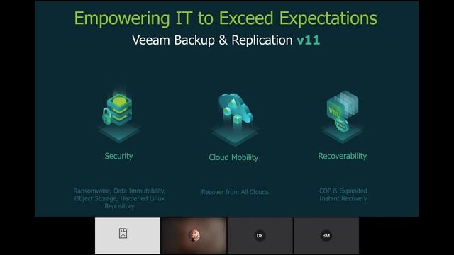 Veeam Backup and Replication v11 (version 11) Deep Dive Webinar смотреть онлайн