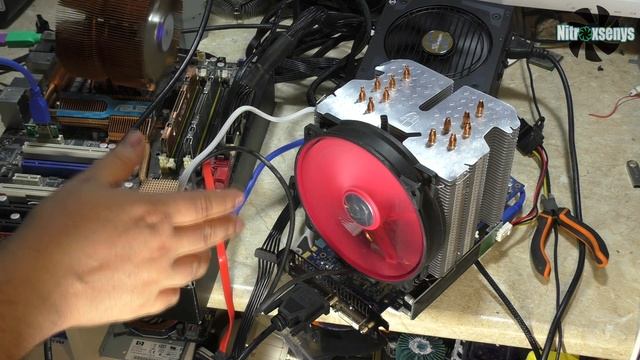 Что если поставить процессорный кулер на видеокарту смотреть онлайн