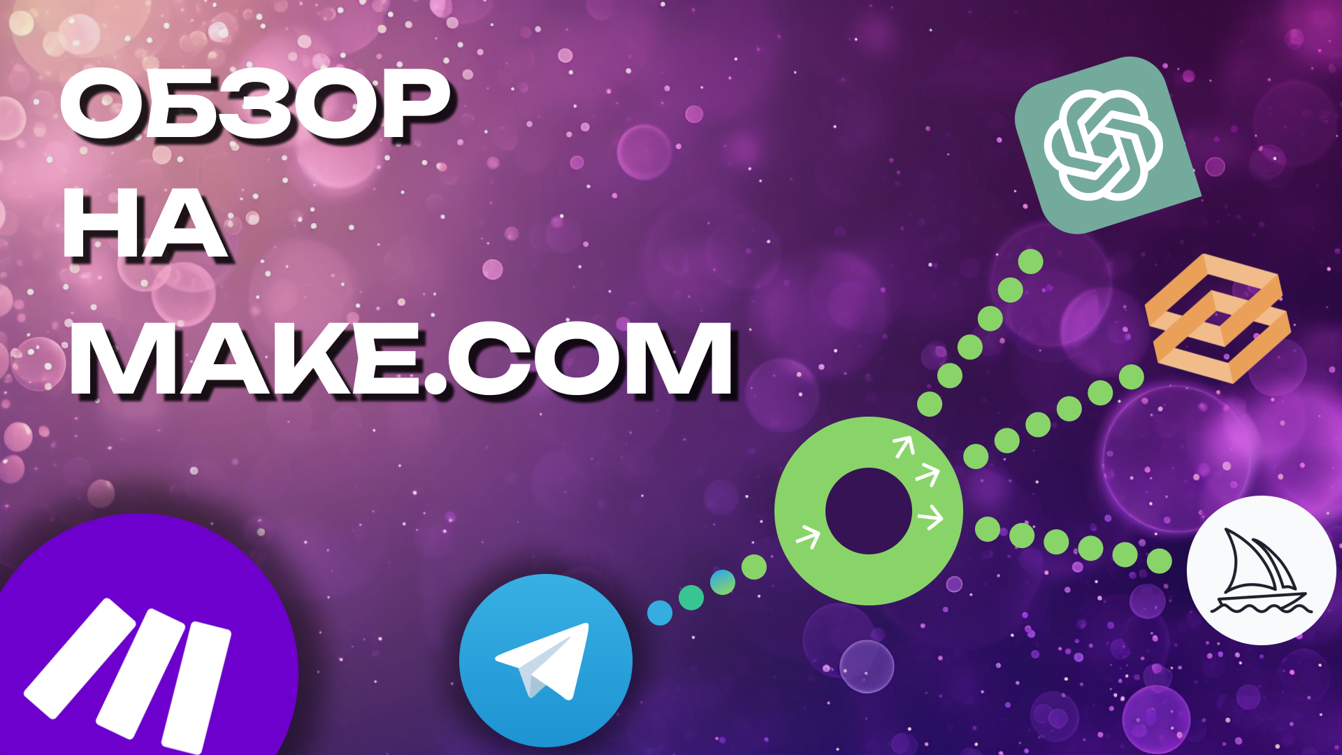 ТЕЛЕГРАМ И GPT В MAKE.COM