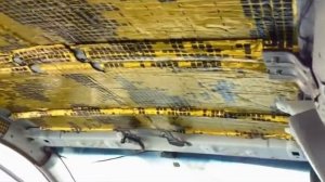 шумоизоляция крыши и задней полки hyundai solaris