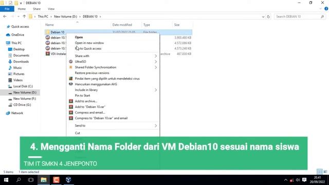 Konfigurasi Dasar VM Debian 10 pada Oracle VirtualBox смотреть онлайн