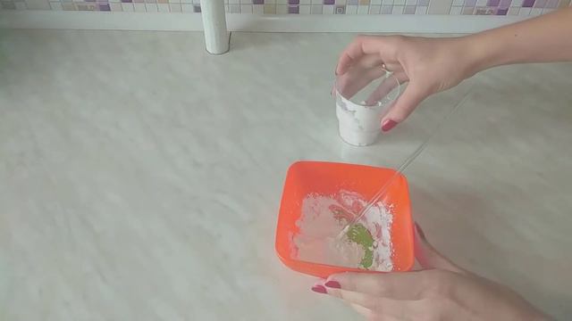Слайм. Рецепт для новичков. Лизун без клея. Хэндгам. смотреть онлайн
