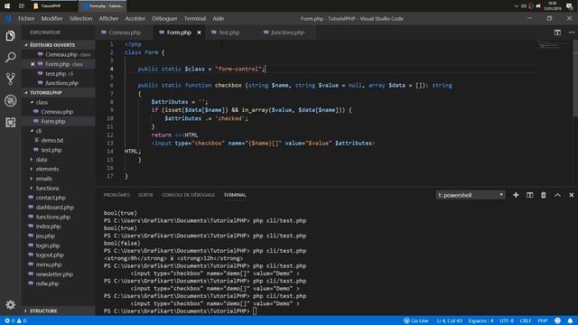 Apprendre le PHP : Chapitre 25, Statique смотреть онлайн