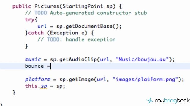 Learn Java 2.33- Game Applet- Musics and Sound Effects смотреть онлайн