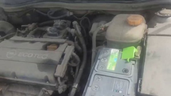 работа мотора Z16XER astra H