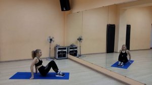 Обратные отжимания от пола - Техника выполнения упражнения