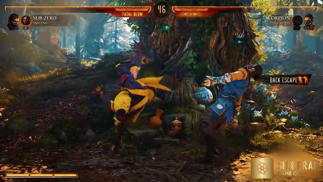 Mortal Kombat 1 Scorpion Vs Sub Zero High Level Gameplay 4K60FPS #mortalkombat1