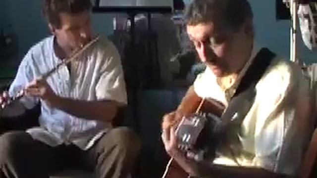 Jazz Flute & Guitar Improvisation on "Seven Steps to Heaven" смотреть онлайн