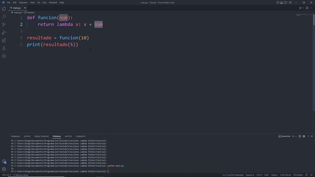 Funciones Lambda en Python | Funciones Anónimas (Ejemplos) смотреть онлайн