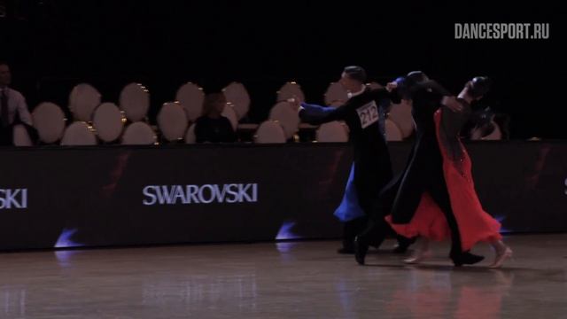 Pavel Yankov - Anastasia Orlovskaya RUS, Slow Foxtrot | ROC 2018 WDSF GrandSlam Standard смотреть онлайн