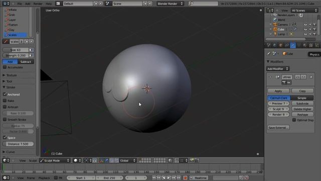 CGC Classic: Sculpting Scales with a Custom Alpha Map (Blender 2.6) смотреть онлайн