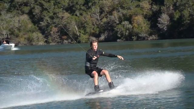 BEGINNER WAKEBOARD TRICKS! - BOAT смотреть онлайн