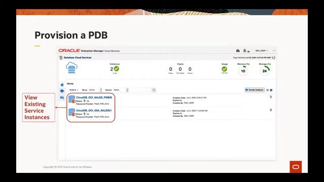 Pluggable Database as a Service on OCI using Oracle Enterprise Manager Cloud Management Pack смотреть онлайн