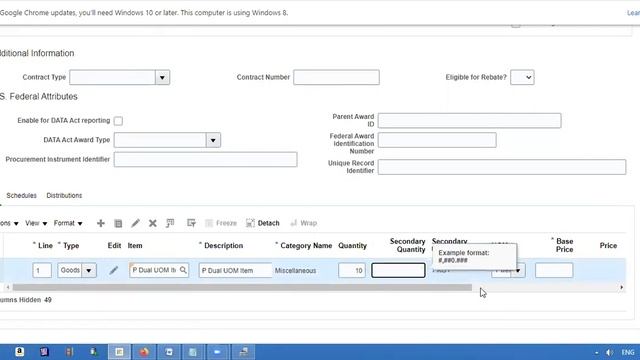 Dual UOM in Oracle Cloud PO Creation смотреть онлайн