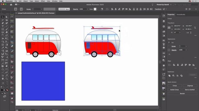 How to Add a Keyline/Outline to Illustrator Graphics with Transparency смотреть онлайн