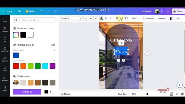 Canva Editing Tools: Create Social Media Post