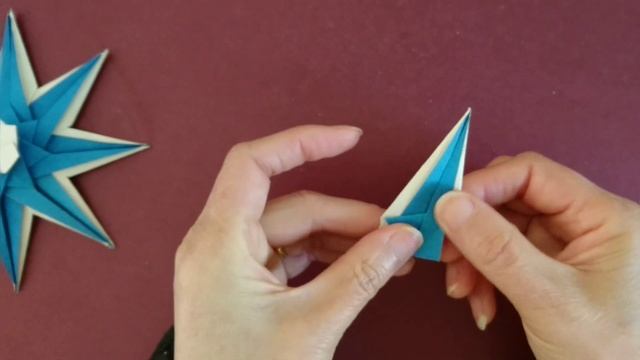 Origami 8-point Star with Edge/ Modular Star 折纸八角星 (V2) смотреть онлайн