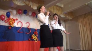 Песня «Женщины в погонах» Исполняет Анна Батенева и Евгения Чигагурова