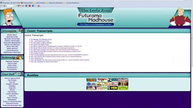 Futurama Comic Transcripts смотреть онлайн