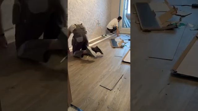Укладка кварцвинилового ламината смотреть онлайн