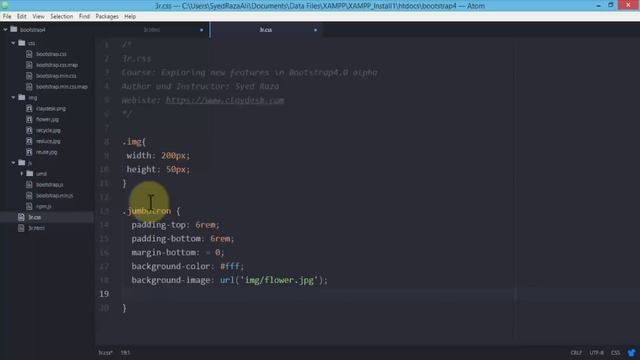 Bootstrap 4.0 - Creating a Jumbotron смотреть онлайн