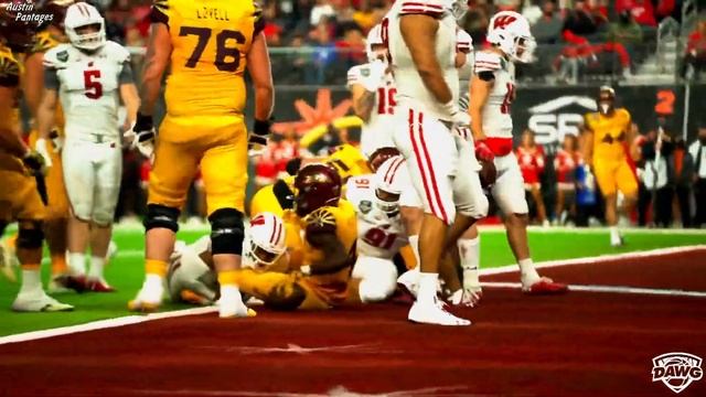 Arizona State vs Wisconsin (Las Vegas Bowl) Game Highlights смотреть онлайн