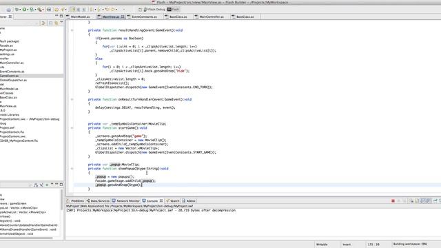 {ВИДЕО УРОК} Flash Builder 4.6 (Урок 12 - 1) смотреть онлайн