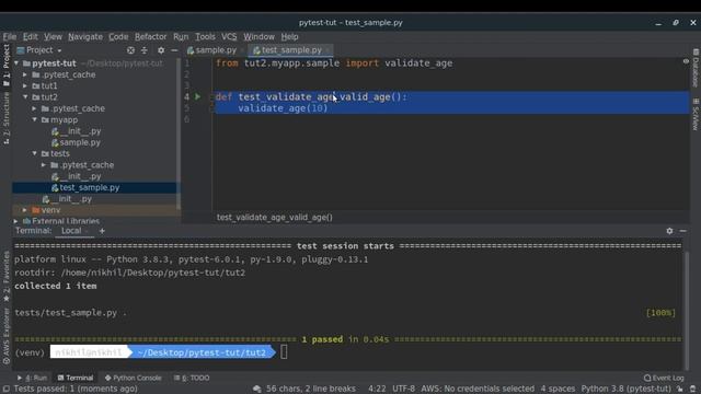 Unit Testing in Python with pytest | Asserting Expected Exceptions (Part-2) смотреть онлайн