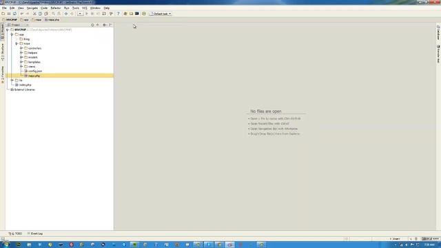 PHP MVC Part 1 - directory structure смотреть онлайн