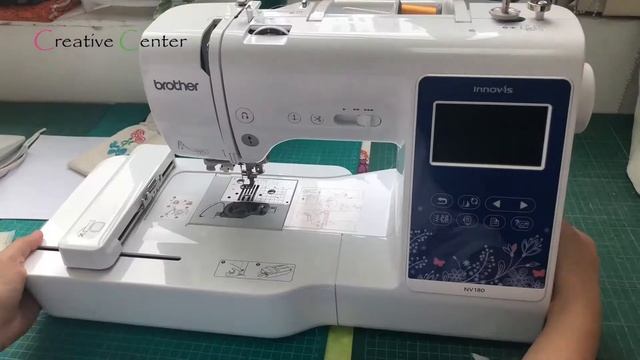 Trải nghiệm may túi với máy brother NV180 смотреть онлайн