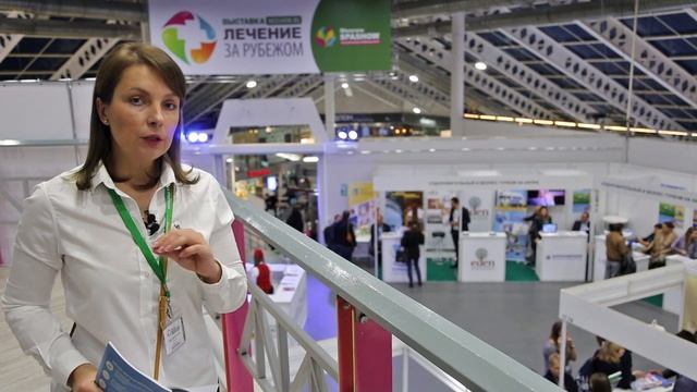 Репортаж с выставки «Лечение за рубежом» в Москве. Клиники и курорты 20 стран мира. смотреть онлайн
