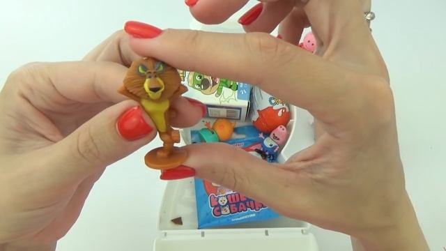 Сюрпризы и игрушки из мультика Оранжевая Корова смотреть онлайн