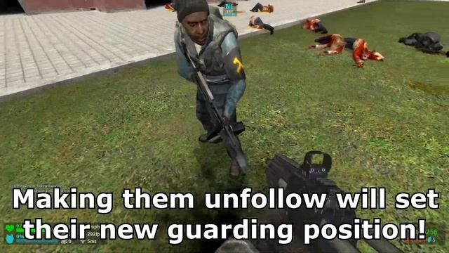 New NPC Guarding System | VJ Base смотреть онлайн