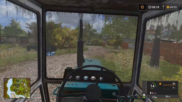 ПОМОГАЮ СОСЕДУ ПОСТРОИТЬ ДОМ! НА ТРАКТОРЕ ПРИВЕЗ ПЕСОК НА СТРОЙКУ! FARMING SIMULATOR 17 смотреть онлайн
