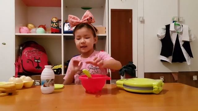 Готовим вафельку