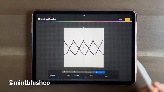 How to make a snake scales brush in procreate | Procreate brush tutorial смотреть онлайн