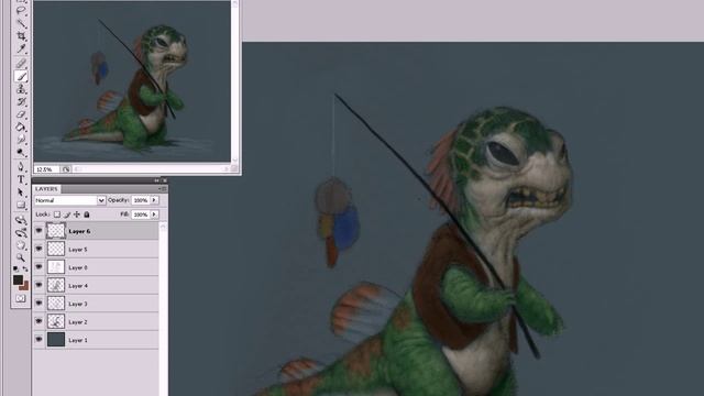 Digital Painting Tutorial Free from Schoolism.com. Part 6 of 9 смотреть онлайн