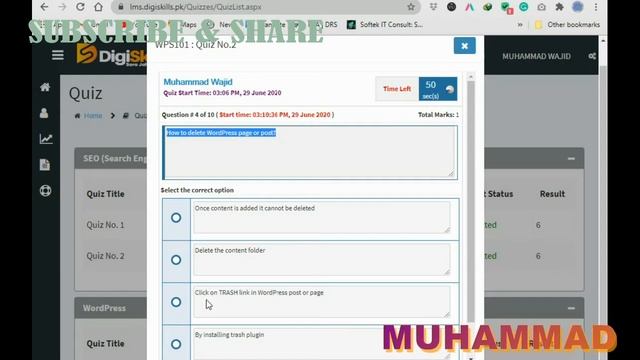 WPS 101 QUIZ 2 ~ WORDPRESS QUIZ 2 ~ WPS101 ~ WORDPRESS смотреть онлайн